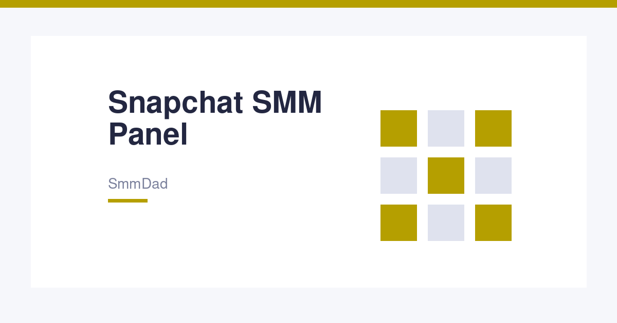 Snapchat SMM Panel – Followers & Story Views
