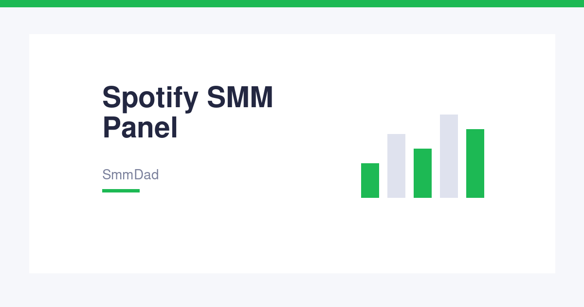 Spotify SMM Panel – Plays, Followers & Playlist Growth